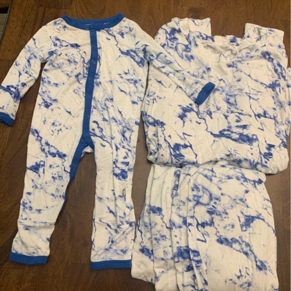 COPY - Sapphire Marble Kyte jogger set
